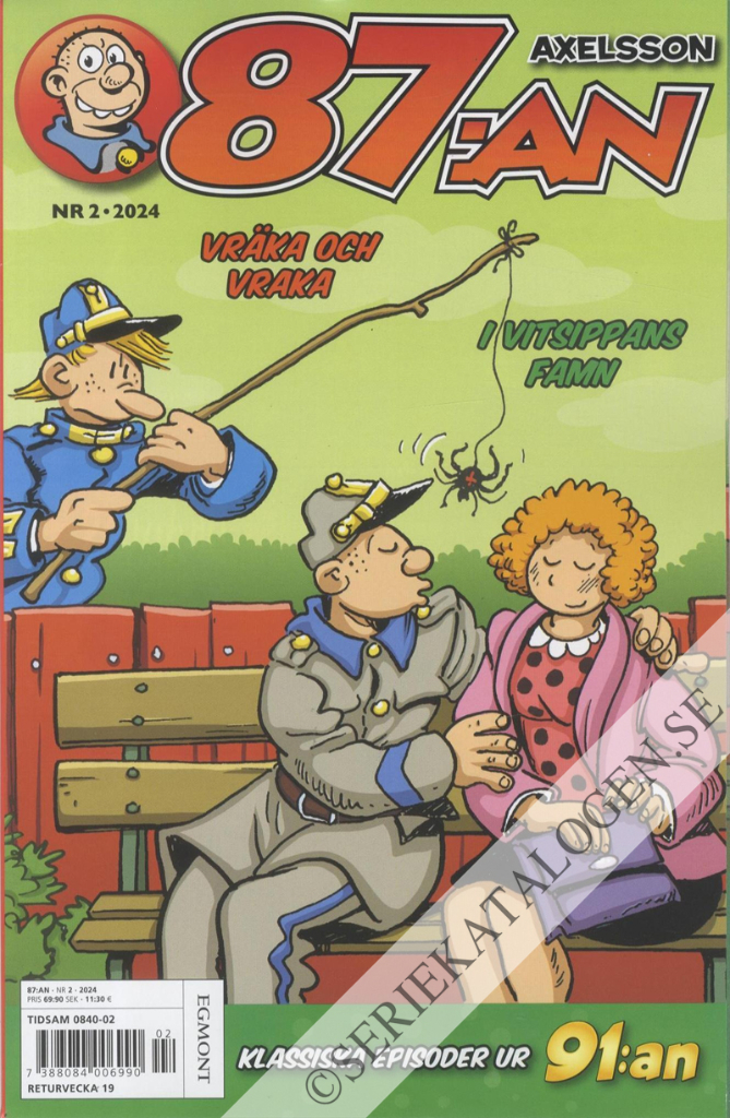 Framsida på 87:an Axelsson #2 (2024)