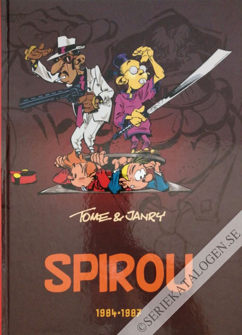 Framsida på Spirou 1984-1987 (2016)