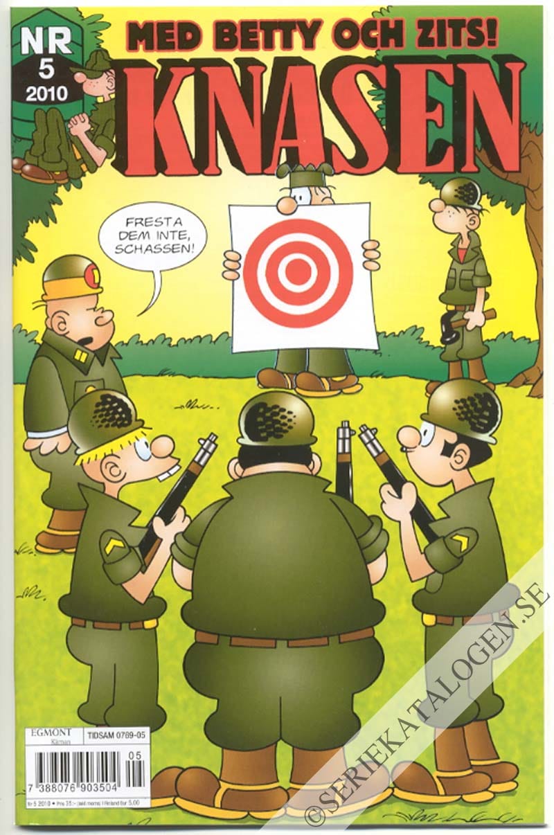 Framsida på Knasen #5 (2010)