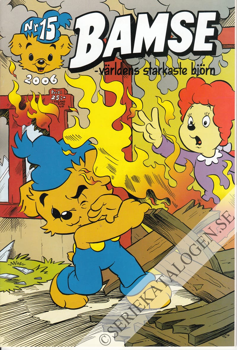Framsida på Bamse #15 (2006)