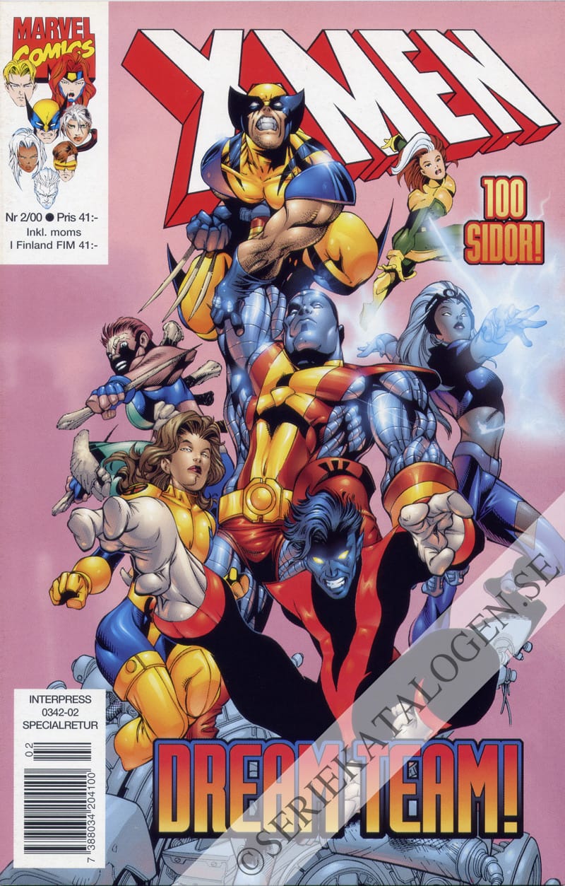 Framsida på X-Men #2 (2000)