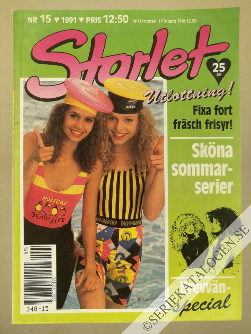 Framsida på Starlet #15 (1991)