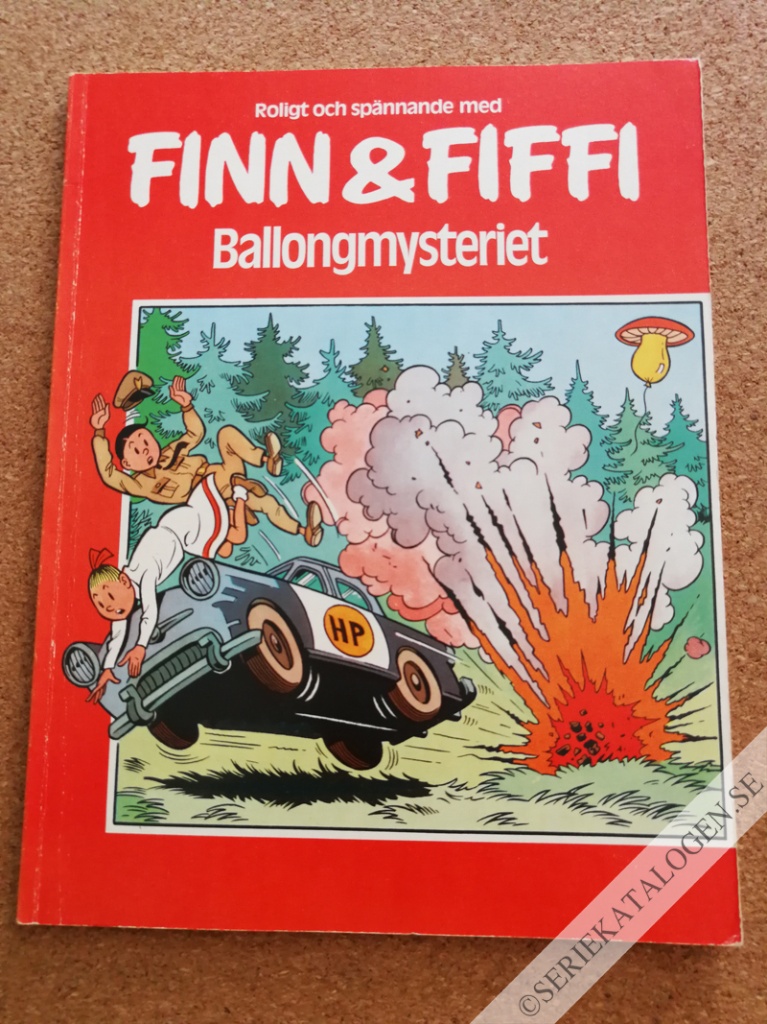 Framsida på Finn & Fiffi Ballongmysteriet (1979)