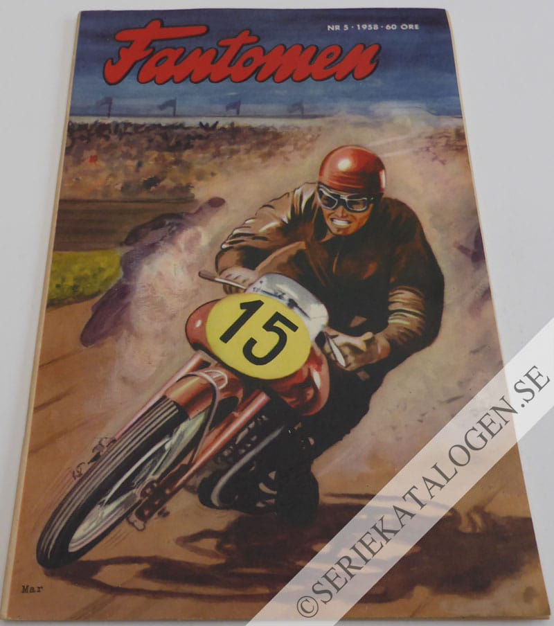 Framsida på Fantomen #5 (1958)