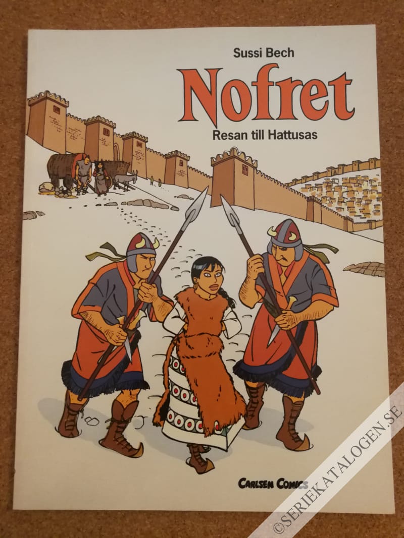 Framsida på Nofret Resan till Hattusas (1995)