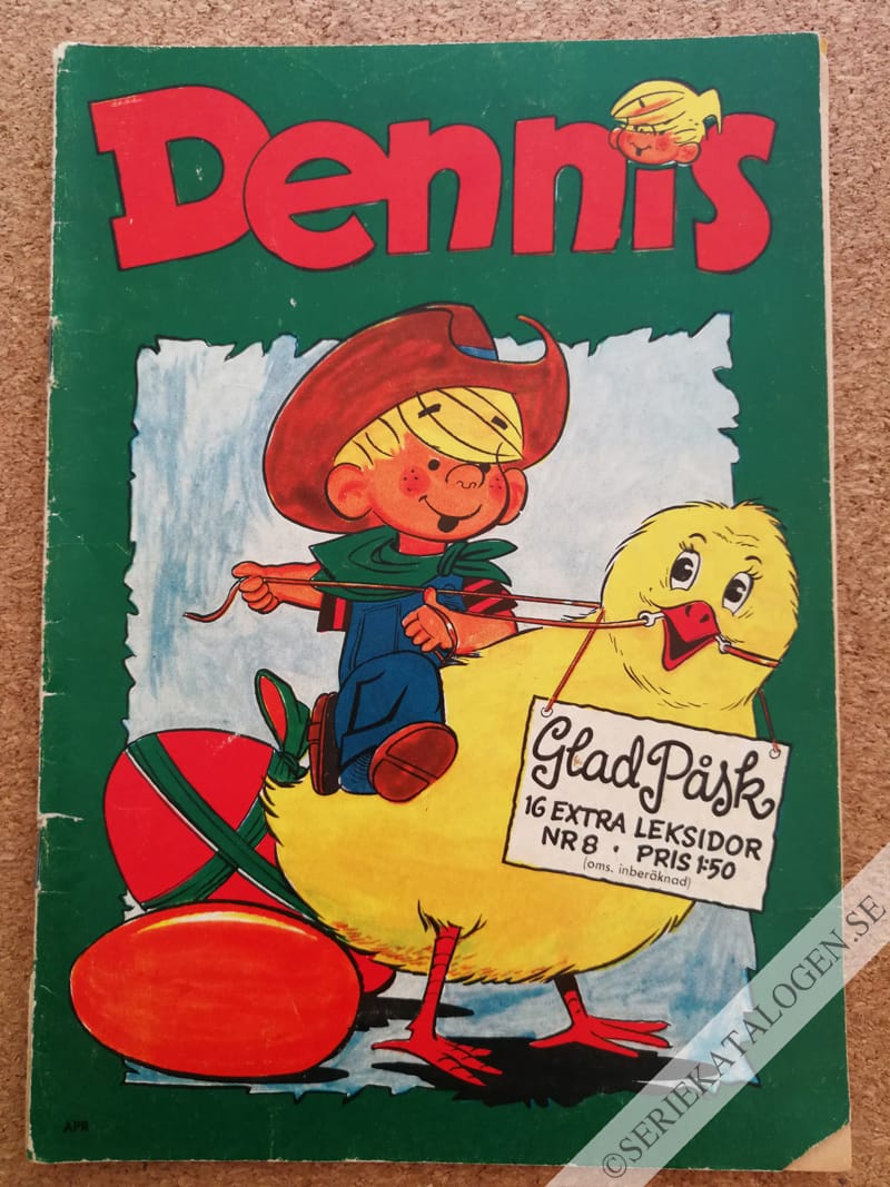 Framsida på Dennis #8 (1965)