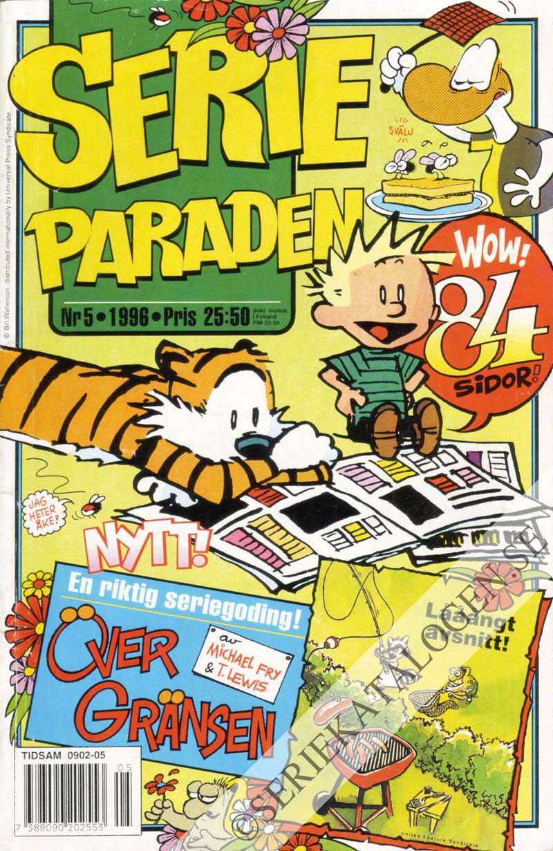 Framsida på Serie-paraden #5 (1996)