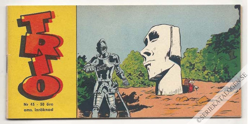 Framsida på Trio #43 (1960)