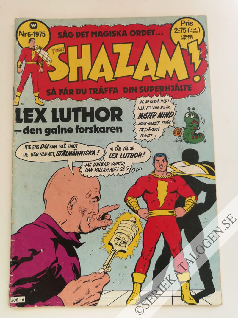 Framsida på SHAZAM! #6 (1975)