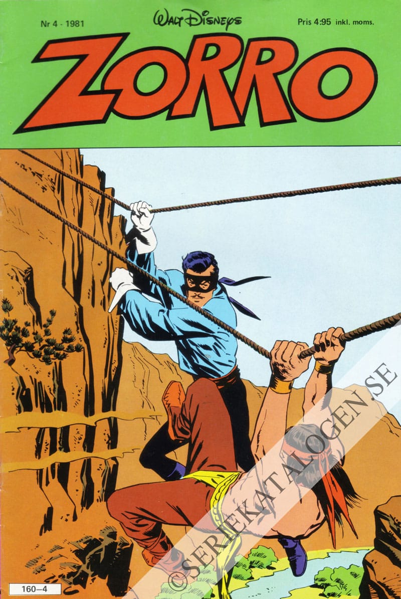 Framsida på Z-hämnaren #4 (1981)