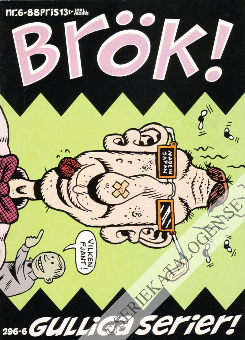 Framsida på Brök! #6 (1988)