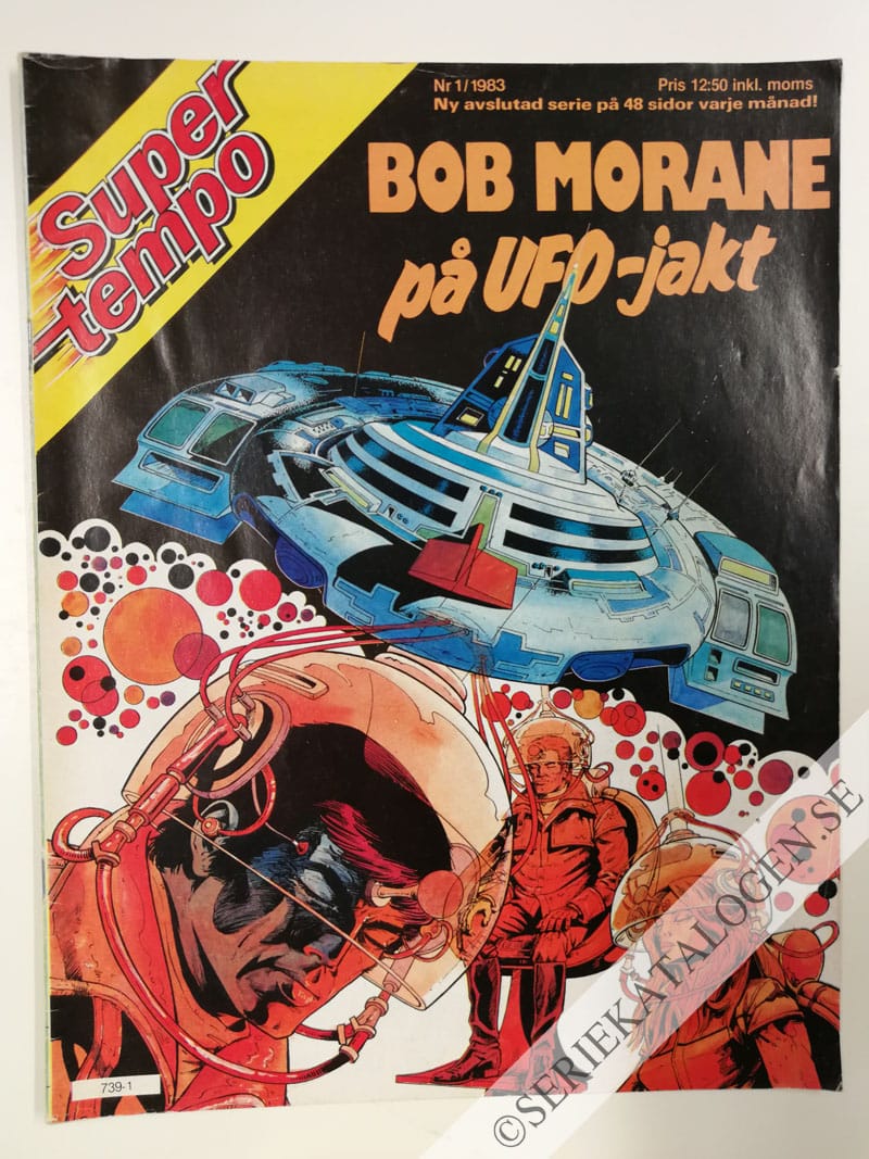 Framsida på Supertempo #1 (1983)
