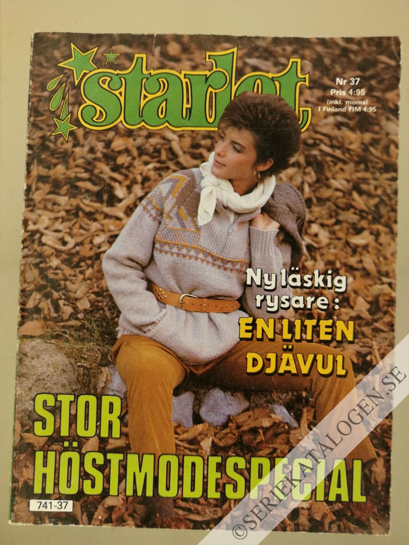 Framsida på Starlet #37 (1983)