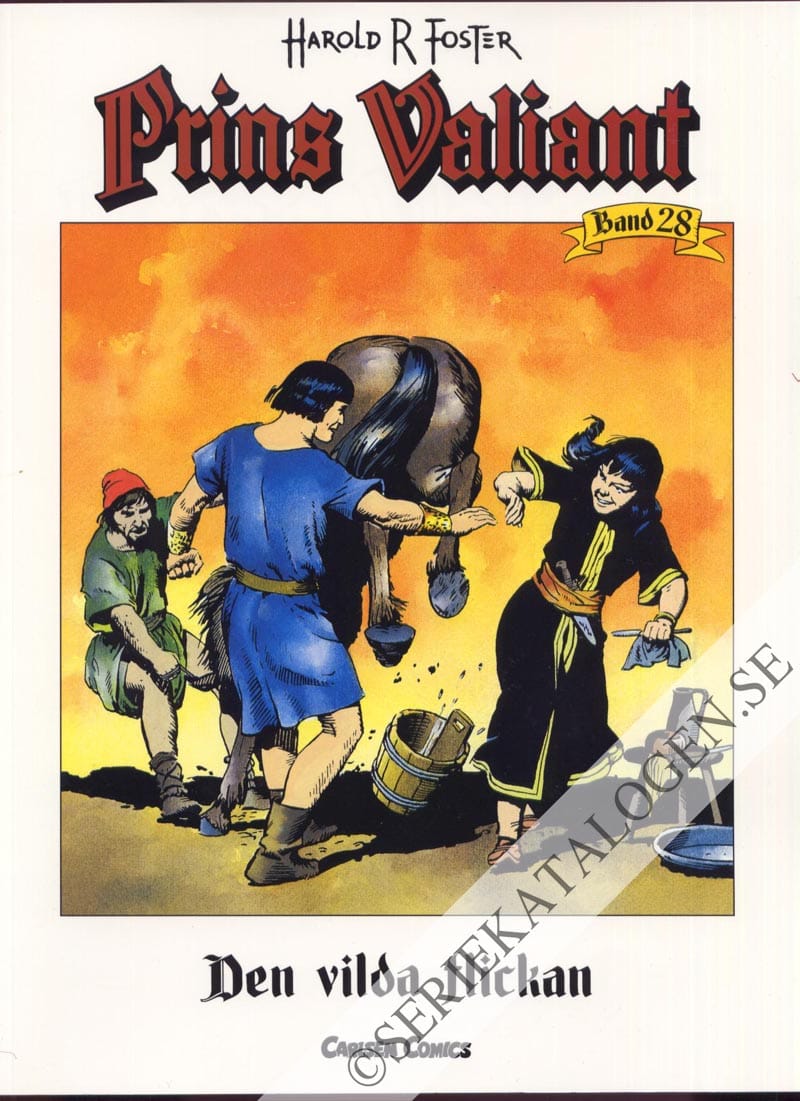 Framsida på Prins Valiant Den vilda flickan (2004)