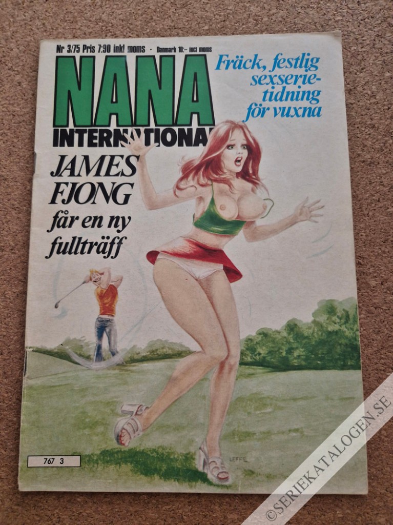 Framsida på Nana international #3 (1975)