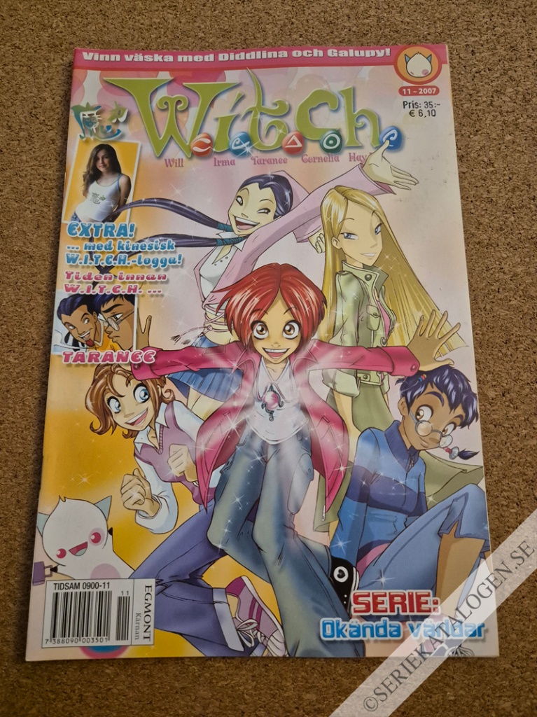 Framsida på W.i.t.c.h. #11 (2007)