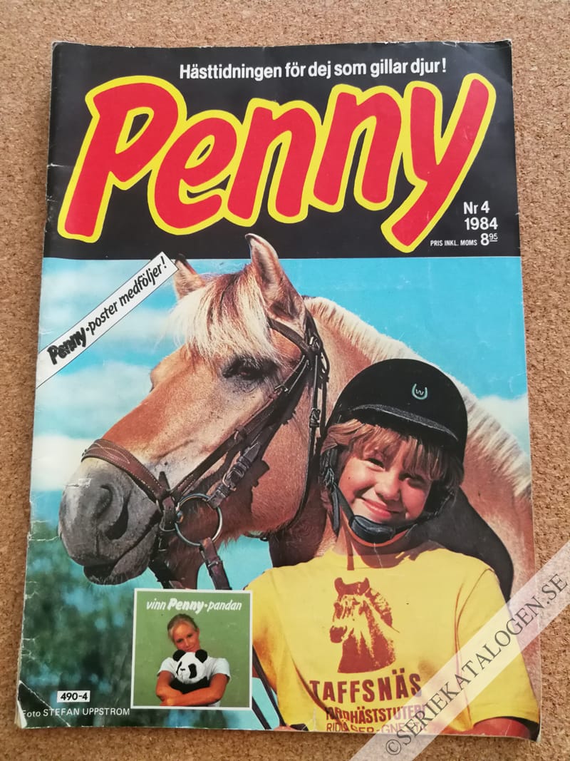 Framsida på Penny #4 (1984)