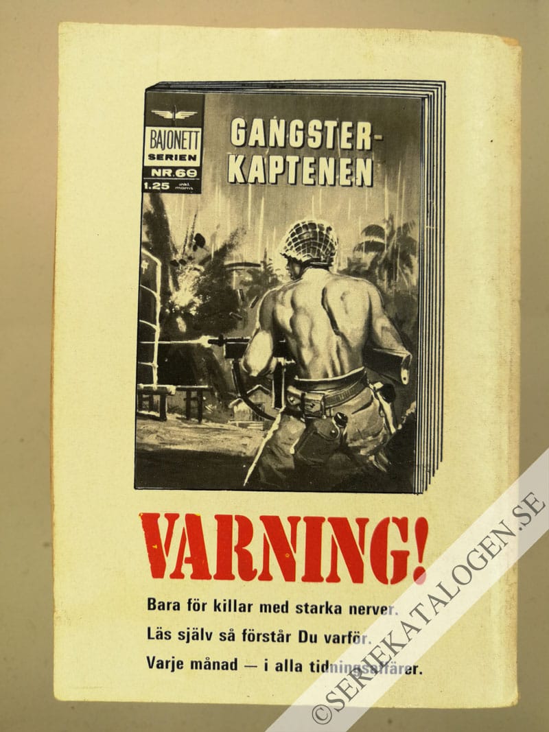 Baksida på Spöksergeanten (1970)
