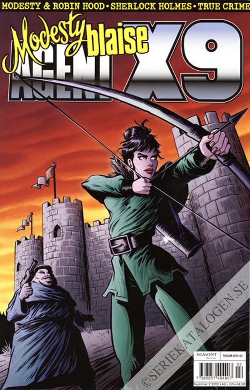 Framsida på Agent X9 #2 (2012)