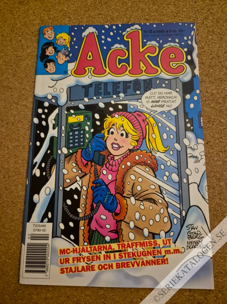 Framsida på Acke #2 (2000)