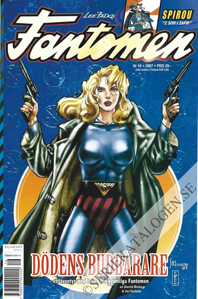 Framsida på Fantomen #16 (2007)