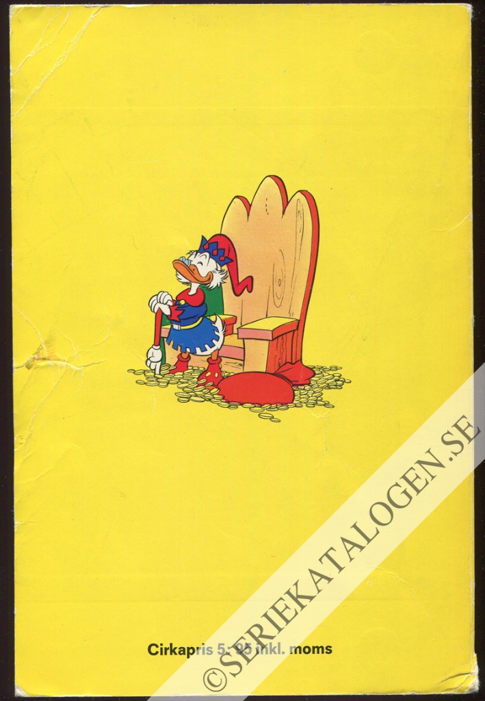 Baksida på Kalle Anka - riddaren utan fruktan (1973)