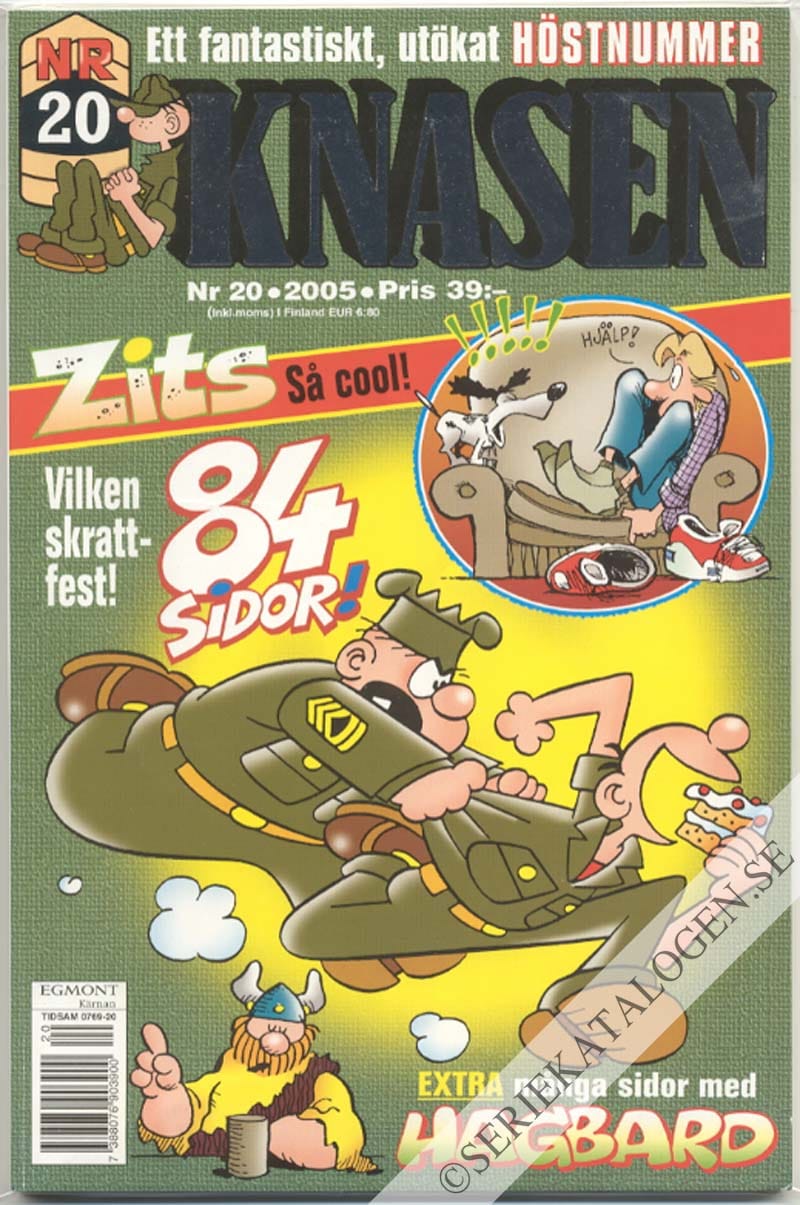 Framsida på Knasen #20 (2005)