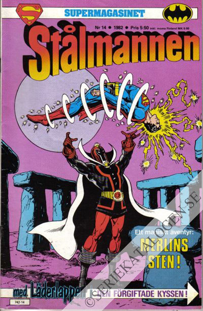 Framsida på Supermagasinet #14 (1982)