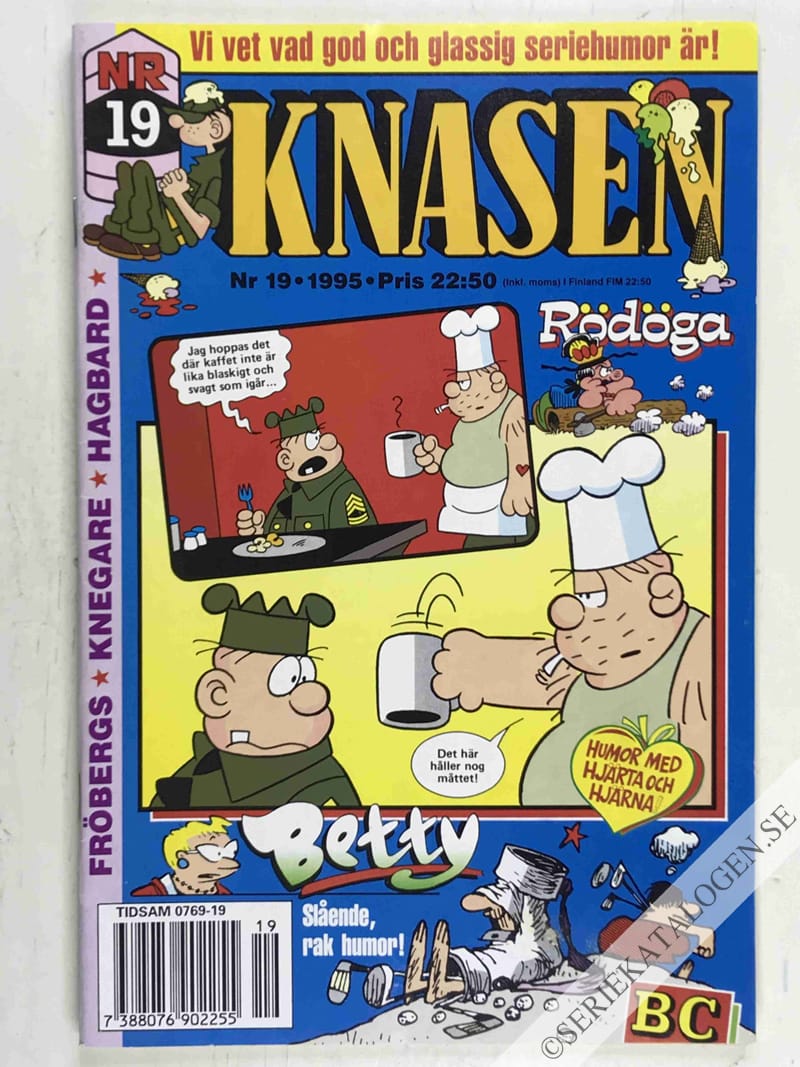 Framsida på Knasen #19 (1995)