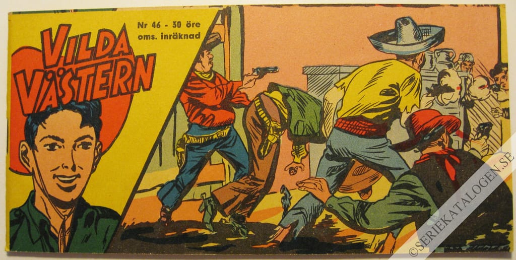 Framsida på Vilda Västern #46 (1961)