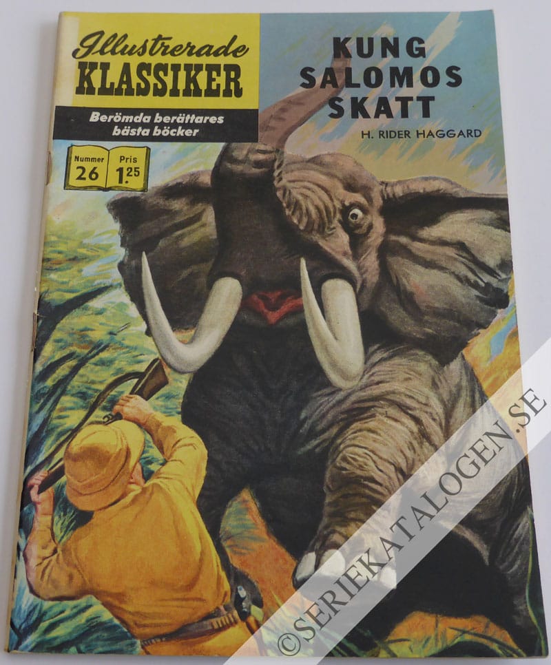 Framsida på Kung Salomos skatt (1966)