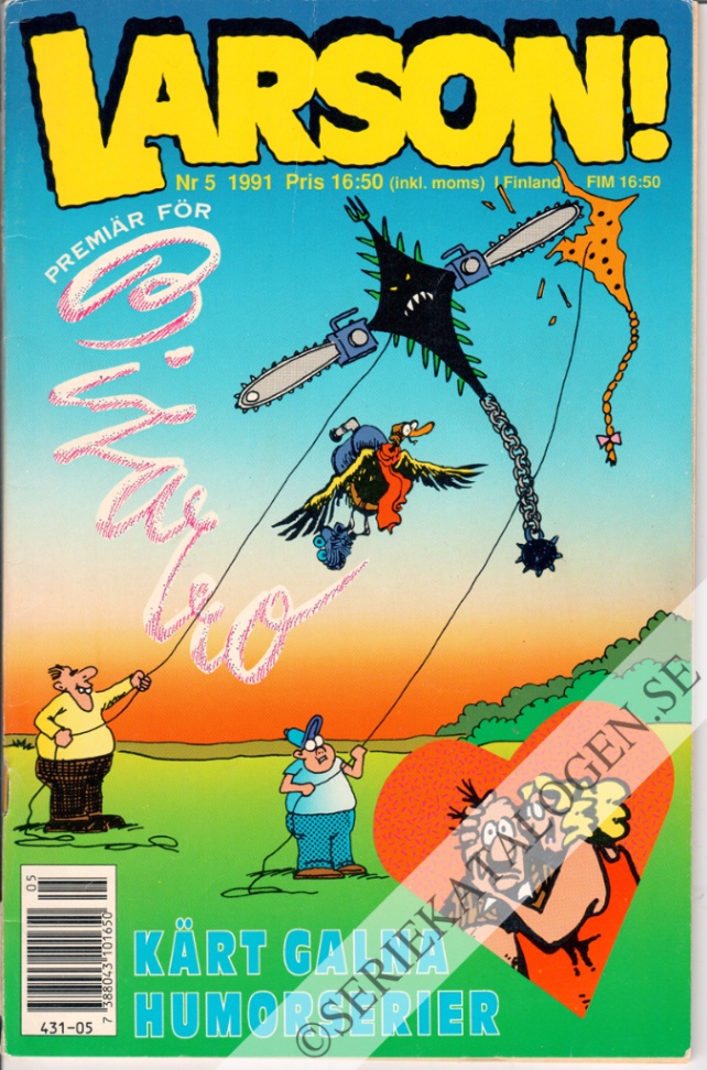 Framsida på Larson! #5 (1991)