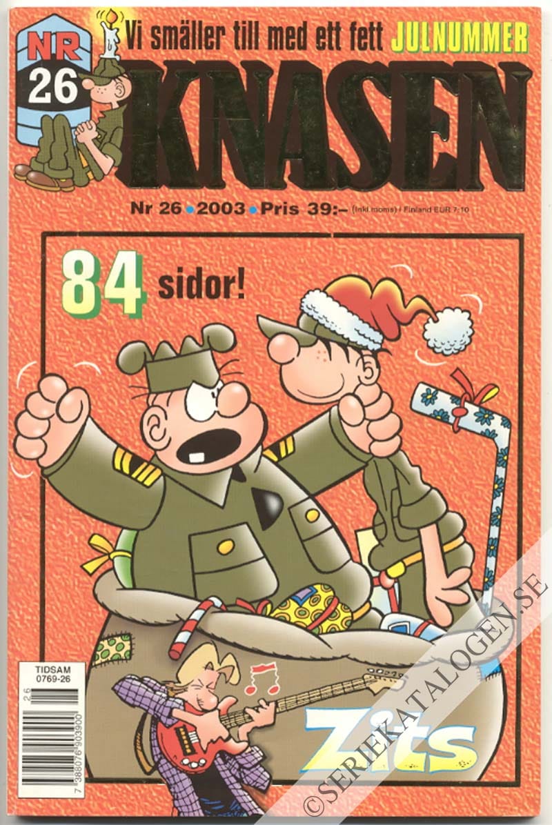 Framsida på Knasen #26 (2003)