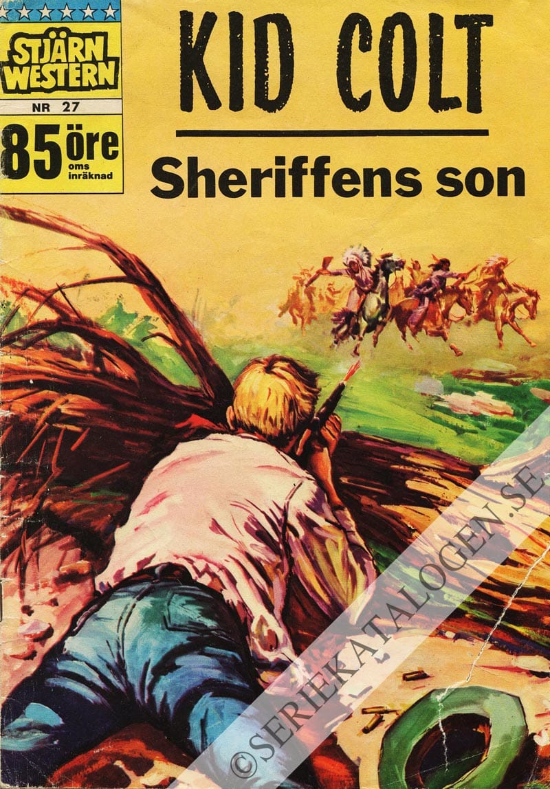 Framsida på Stjärnwestern Kid Colt - Sheriffens son (1965)