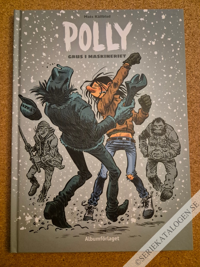 Framsida på Polly Grus i maskineriet (2023)