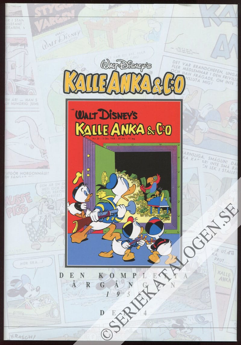 Framsida på Kalle Anka & C:o - den kompletta årgången 1958 del 4 (2004)
