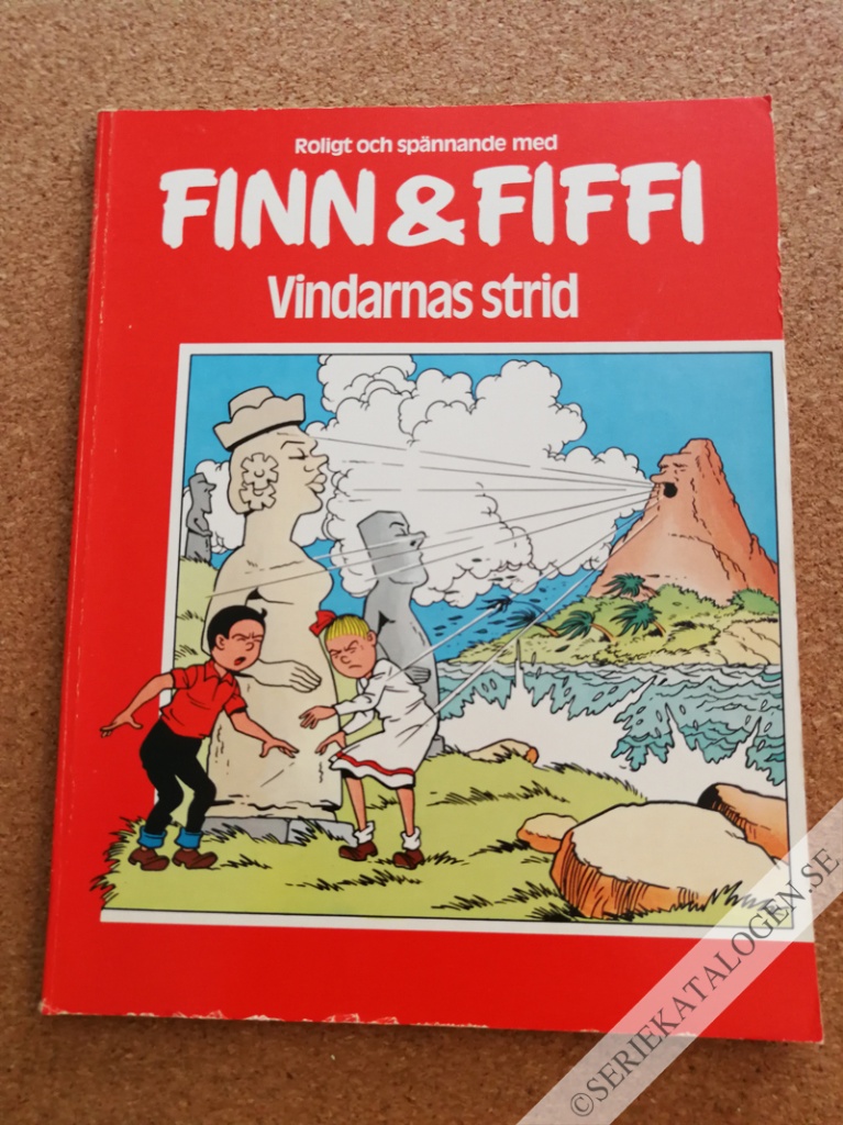 Framsida på Finn & Fiffi Vindarnas strid (1982)