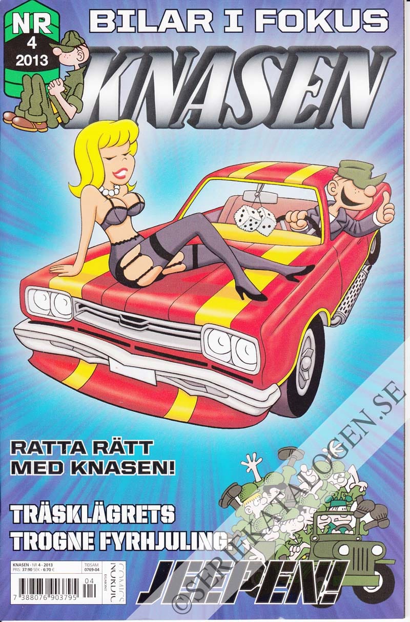 Framsida på Knasen #4 (2013)