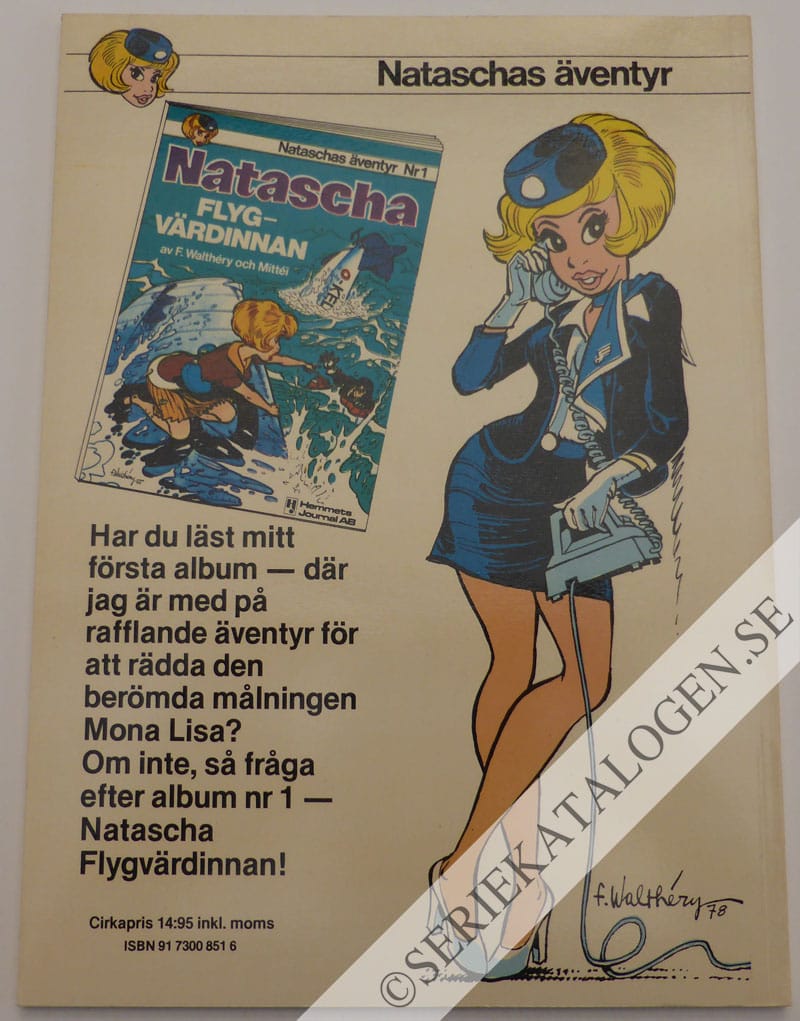 Baksida på Natascha och huvudjägarna (1980)