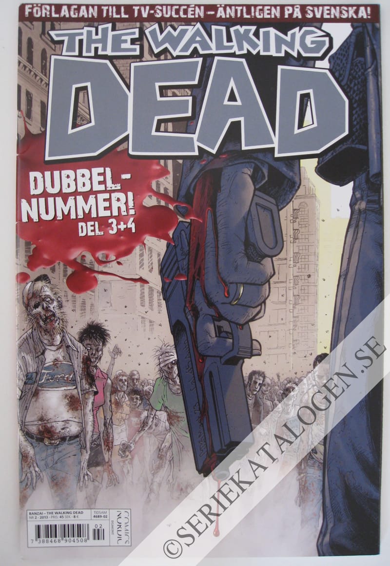 Framsida på The walking dead #2 (2013)