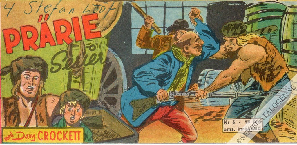 Framsida på Prärie-serier #6 (1961)