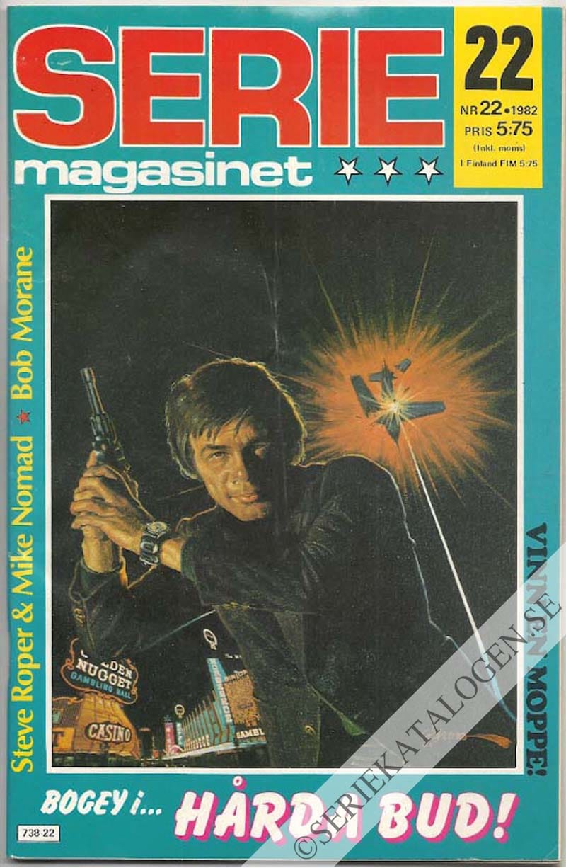 Framsida på Seriemagasinet #22 (1982)
