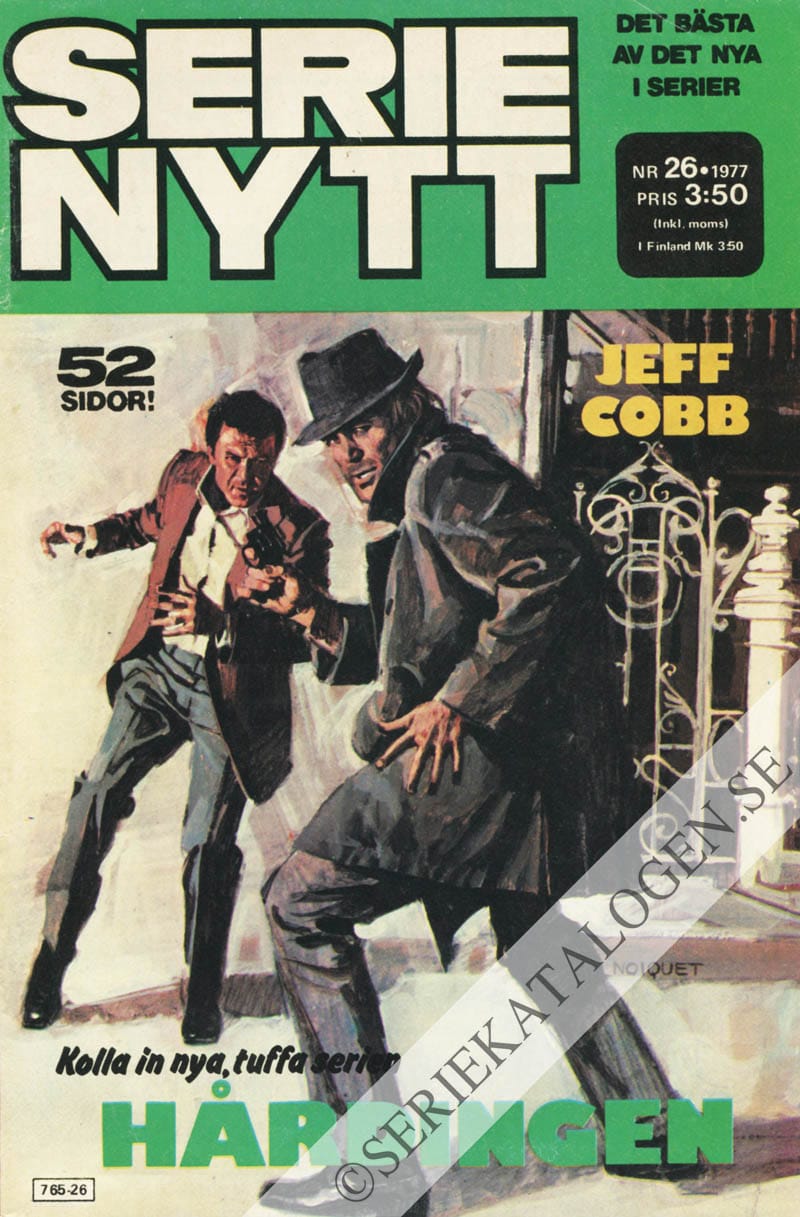 Framsida på Serie-Nytt #26 (1977)