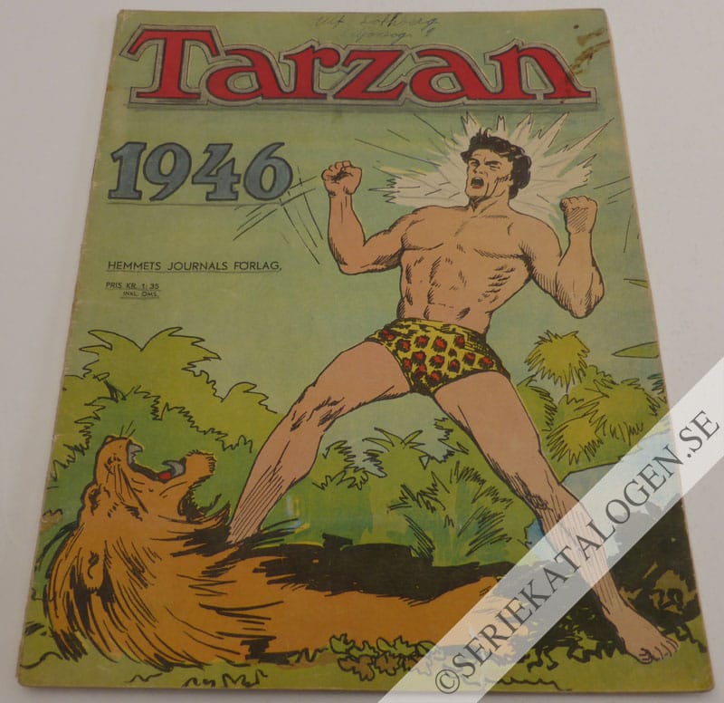 Framsida på Tarzan # (1946)