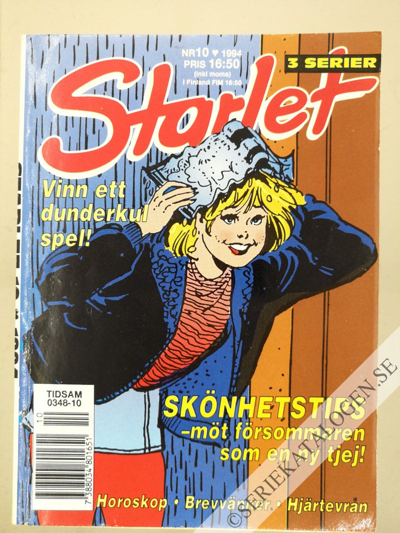 Framsida på Starlet #10 (1994)