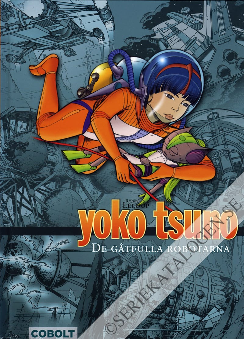 Framsida på Yoko Tsuno De gåtfulla robotarna (2018)