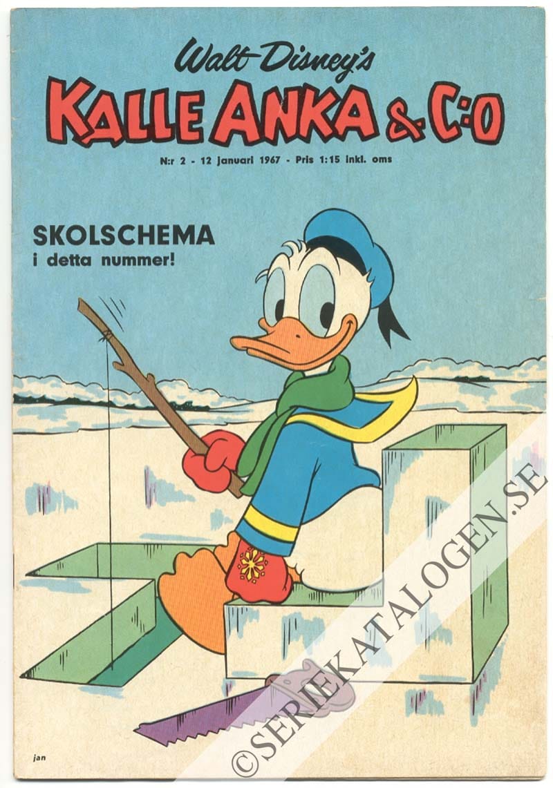 Framsida på Kalle Anka & C:o #2 (1967)