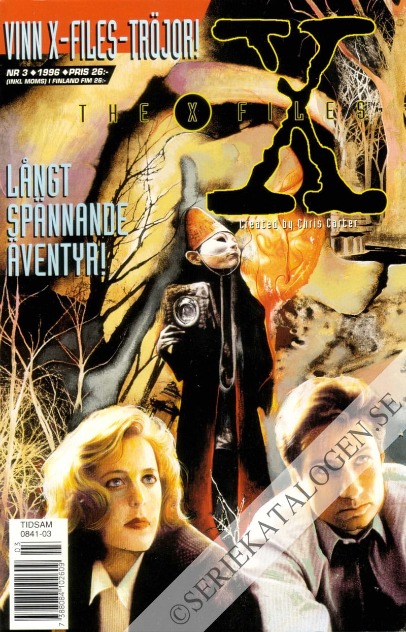 Framsida på Arkiv X - The X Files #3 (1996)