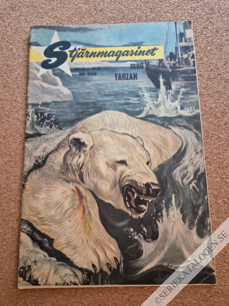Framsida på Stjärnmagasinet #8 (1955)