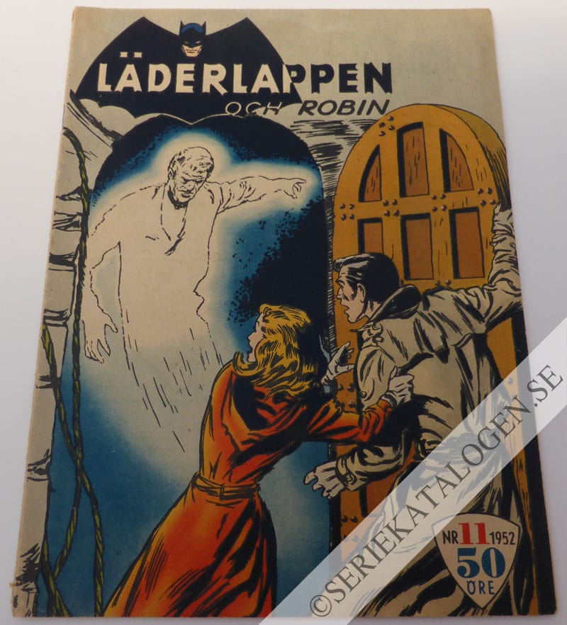 Framsida på Läderlappen och Robin #11 (1952)
